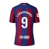 Original Trikotsatz FC Barcelona Lewandowski 9 Heimtrikot 2023-24 Für Kinder